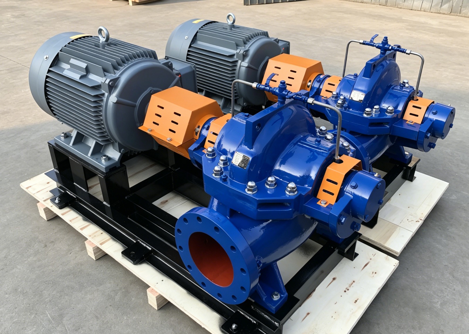 Industrial pump packages